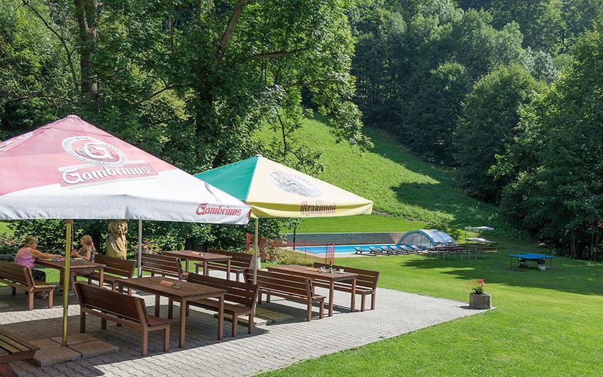 Pension & Restaurace Zeleny Mlyn Žacléř Buitenkant foto